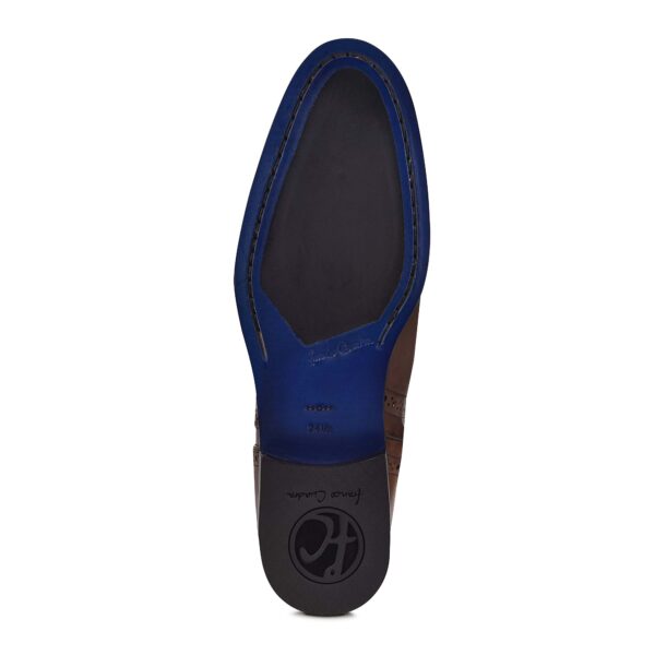 BOTA CUADRA EN PIEL DE RES NATURAL - Image 6