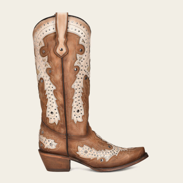 BOTA CUADRA EN PIEL GENUINA DE RES CARACAS - Image 10