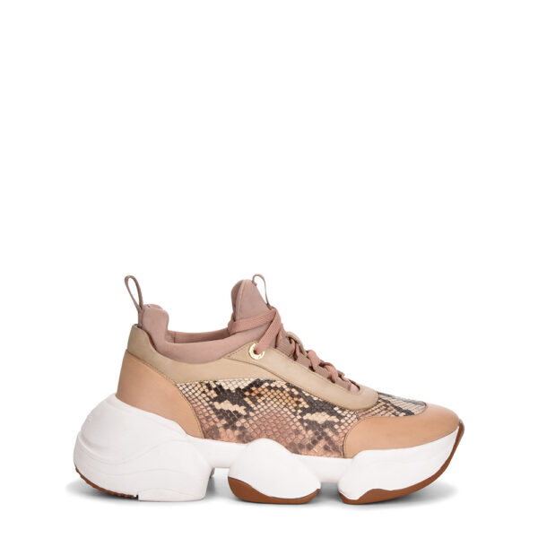 TENIS CUADRA EN PIEL DE PITON RET BLUSH - Image 2