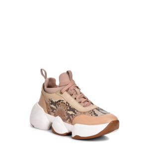 TENIS CUADRA EN PIEL DE PITON RET BLUSH