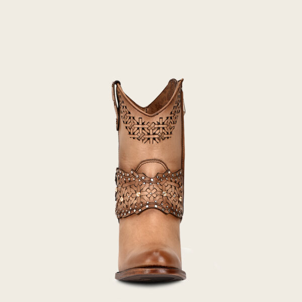 BOTIN CUADRA EN PIEL DE RES MONTREAL - Image 5