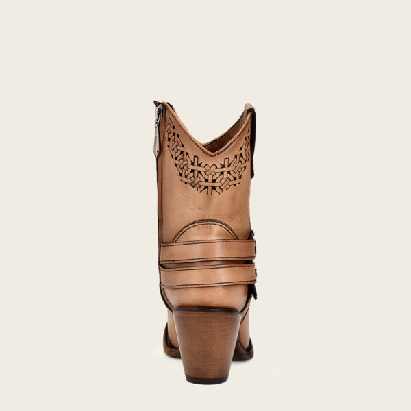 BOTIN CUADRA EN PIEL DE RES MONTREAL - Image 7