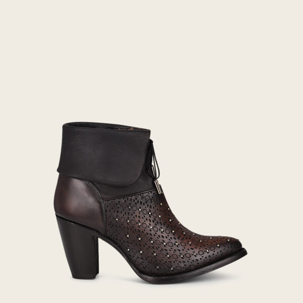 BOTIN CUADRA EN PIEL DE RES CRUST - Image 2