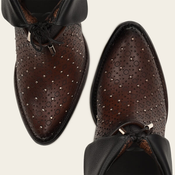 BOTIN CUADRA EN PIEL DE RES CRUST - Image 6