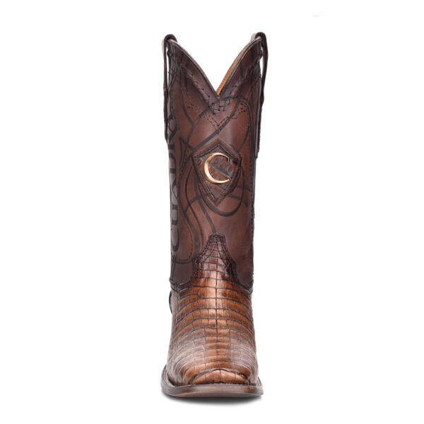 BOTA CUADRA EN PIEL DE FUSCUS BELLY LOMO PARIS - Image 10