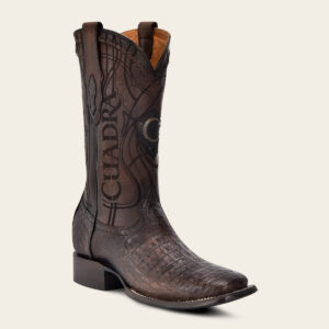 BOTA CUADRA EN PIEL DE FUSCUS BELLY LOMO PARIS