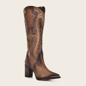BOTA CUADRA EN PIEL DE RES SANTANA
