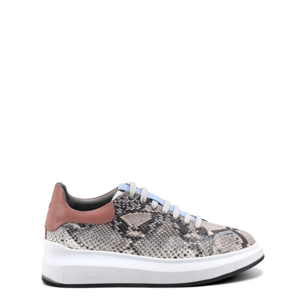 TENIS FRANCO CUADRA EN PIEL DE PITON RET BLUSH - Image 6