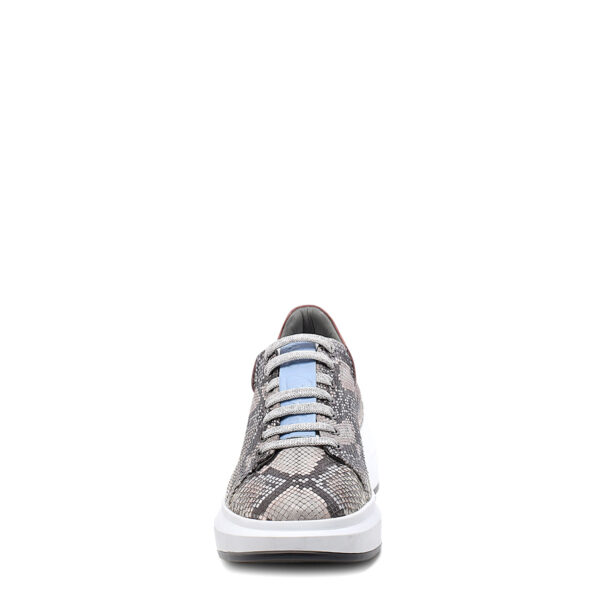 TENIS FRANCO CUADRA EN PIEL DE PITON RET BLUSH - Image 4