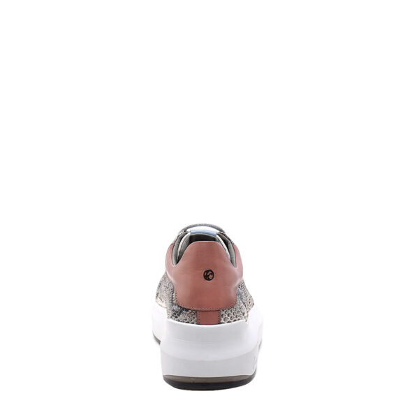 TENIS FRANCO CUADRA EN PIEL DE PITON RET BLUSH - Image 8