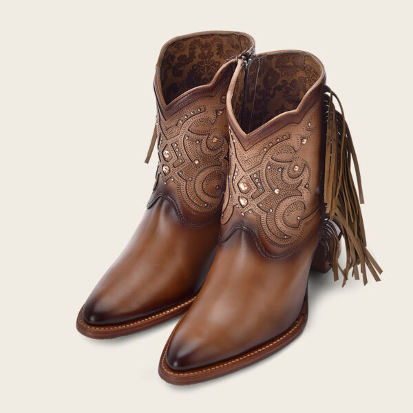 BOTIN CUADRA EN PIEL DE RES ONTARIO - Image 2