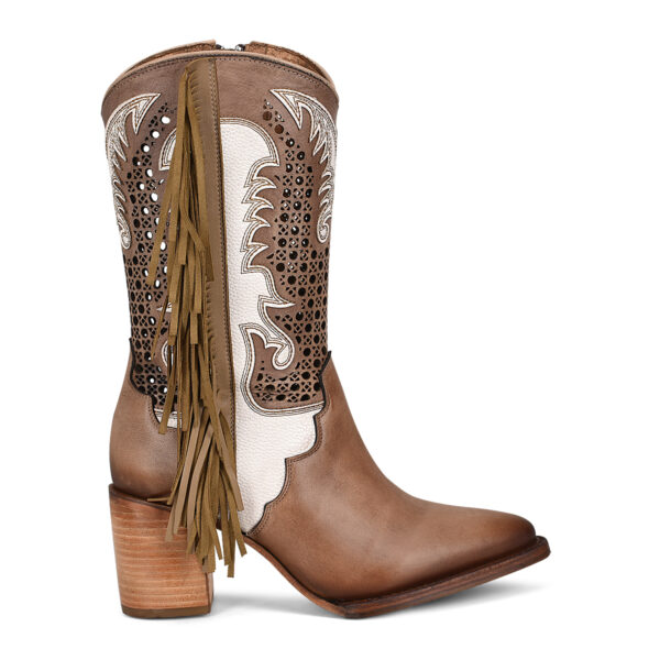 BOTA CUADRA EN PIEL DE RES ONTARIO - Image 2