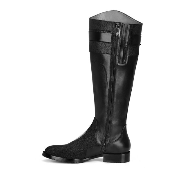 BOTA FRANCO CUADRA EN PIEL DE MANTARRAYA - Image 8