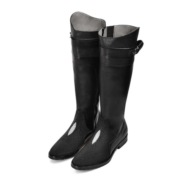 BOTA FRANCO CUADRA EN PIEL DE MANTARRAYA - Image 9