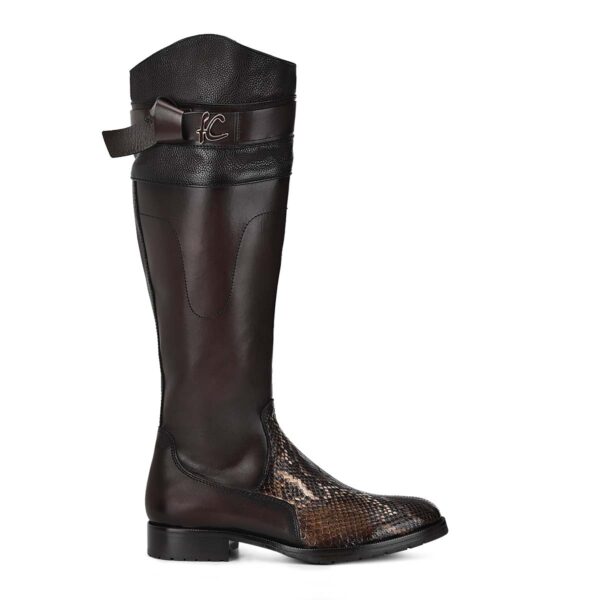 BOTA FRANCO CUADRA EN PIEL DE PITON - Image 2