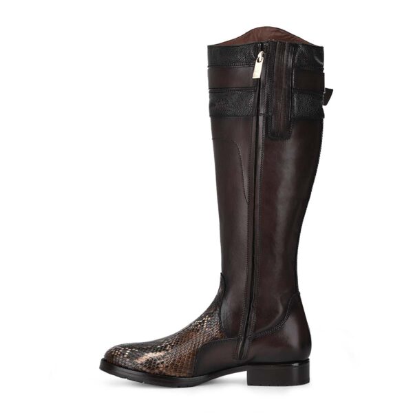 BOTA FRANCO CUADRA EN PIEL DE PITON - Image 7