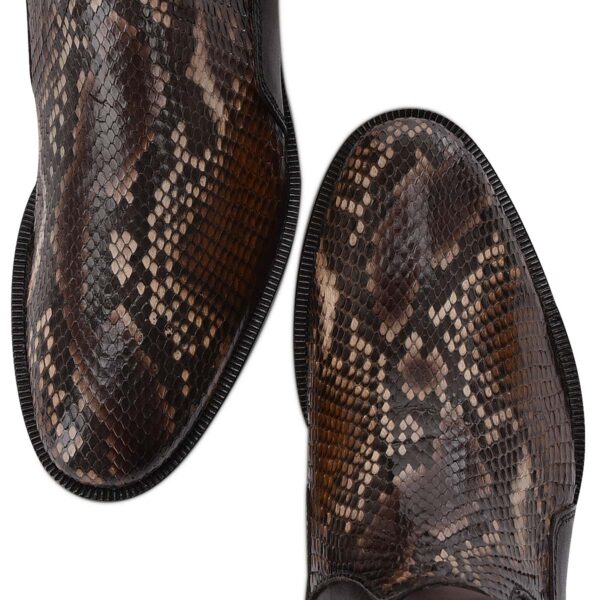 BOTA FRANCO CUADRA EN PIEL DE PITON - Image 3