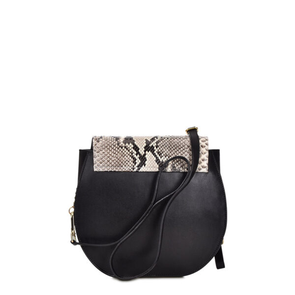 BOLSO CUADRA EN PIEL DE PITON - Image 5