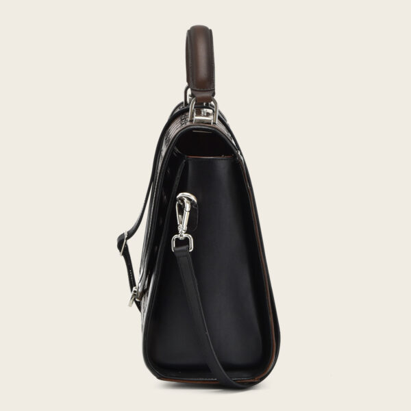 BOLSO CUADRA EN PIEL DE GENUINA DE RES - Image 3