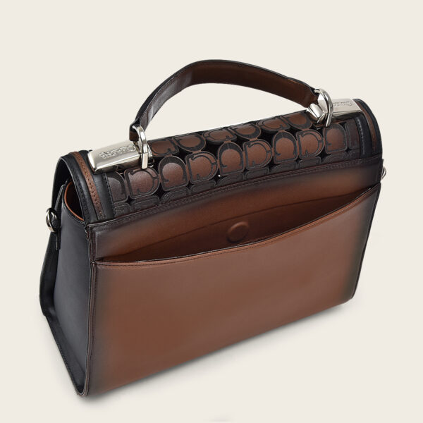BOLSO CUADRA EN PIEL DE GENUINA DE RES - Image 5