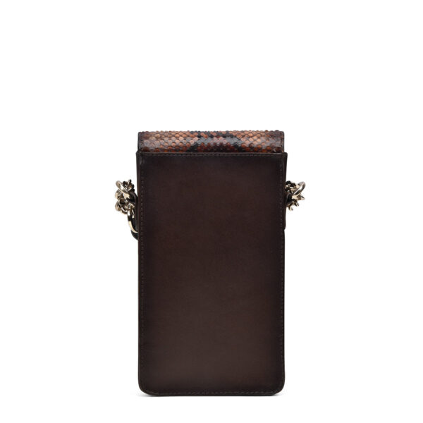 PORTA CELULAR CUADRA CON PIEL DE PITON - Image 9