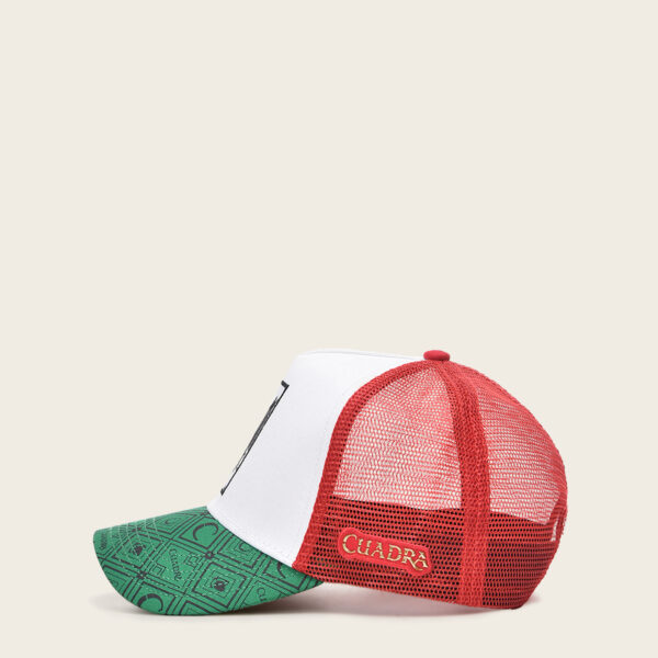 GORRA CUADRA CON DISEÑO DE AGUILA - Image 2