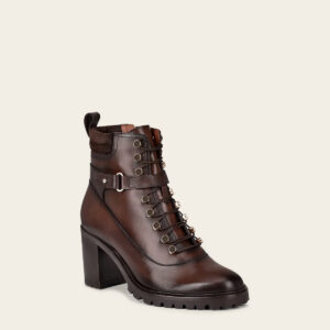 BOTIN FRANCO CUADRA EN PIEL DE TERNERA INCA