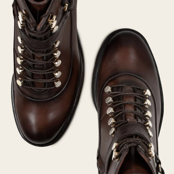 BOTIN FRANCO CUADRA EN PIEL DE TERNERA INCA - Image 8