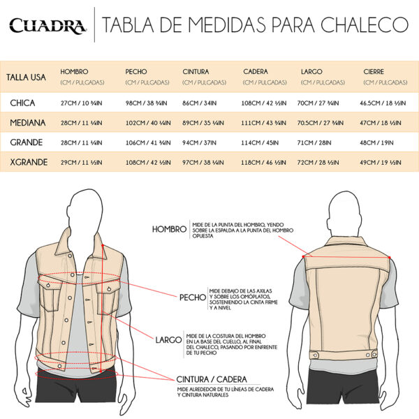 CHALECO CUADRA EN PIEL DE BORREGO - Image 4