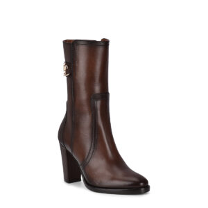 BOTIN FRANCO CUADRA EN PIEL DE BOVINO
