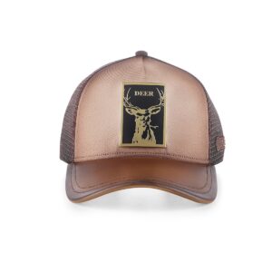 GORRA CUADRA CON DISEÑO DE VENADO